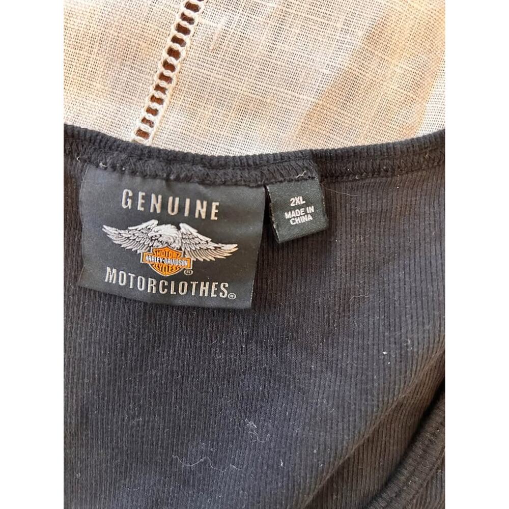 Sz 2x - Harley Davidson Tank Top - Picture 3 of 4